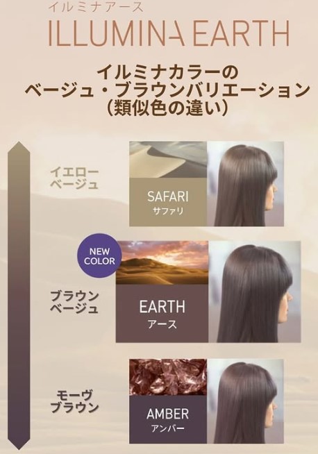 3月発売！イルミナカラー ニュートラルライン【アース】